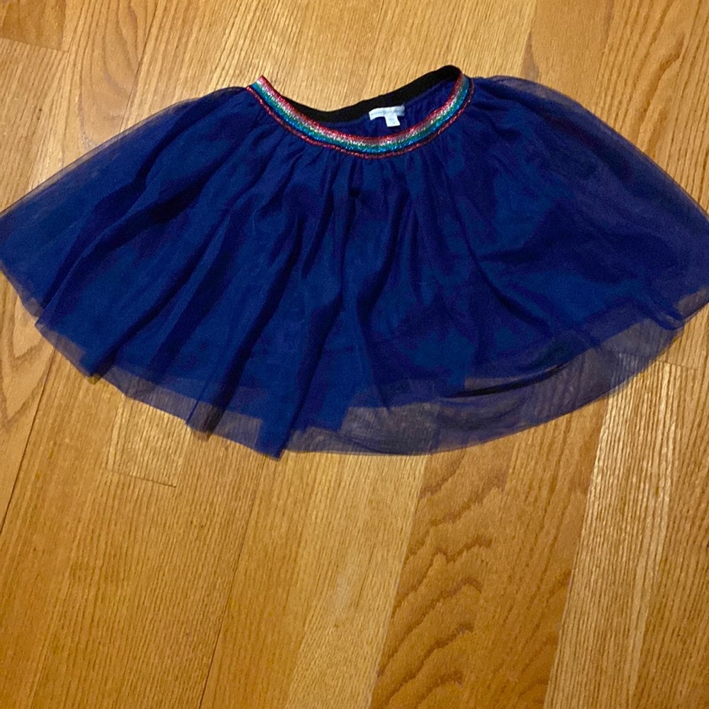 RAINBOW WAIST TULLE SKIRT